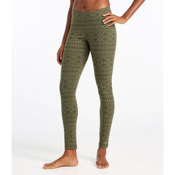 Women's Boundless Performance Tights, Low-Rise Print size L - Picture 5 of 7